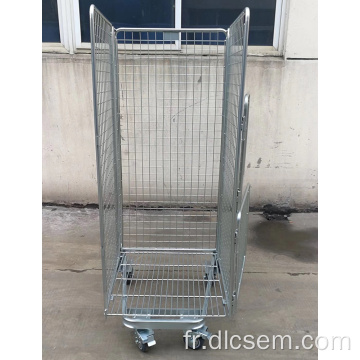 Chariot en cage pour le transport logistique